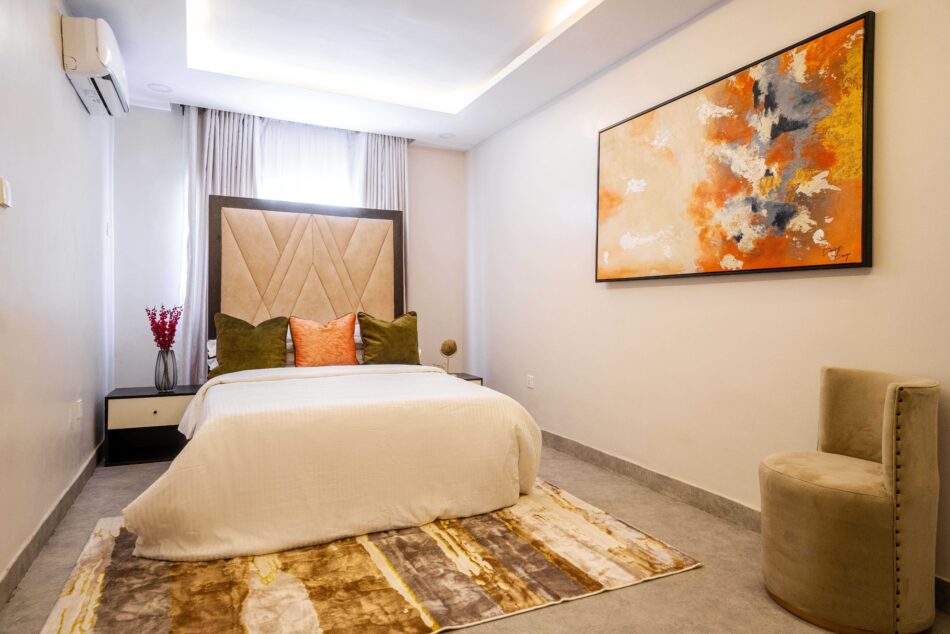 Luxury apartment 2011 master bedroom